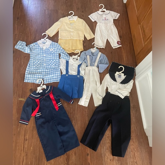 Vintage darling 12-18 month boys lot cotton - Picture 1 of 13